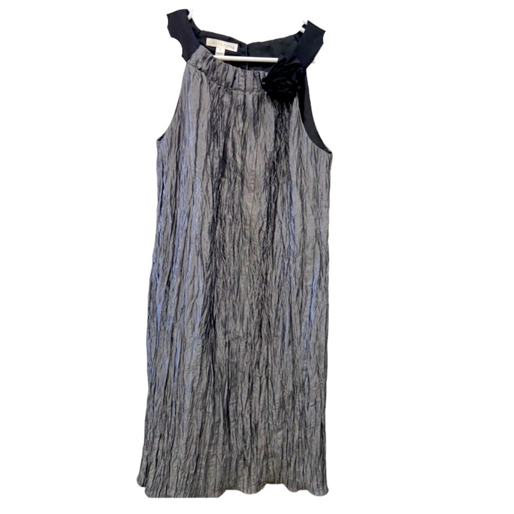 London Times grey and black dress size 8